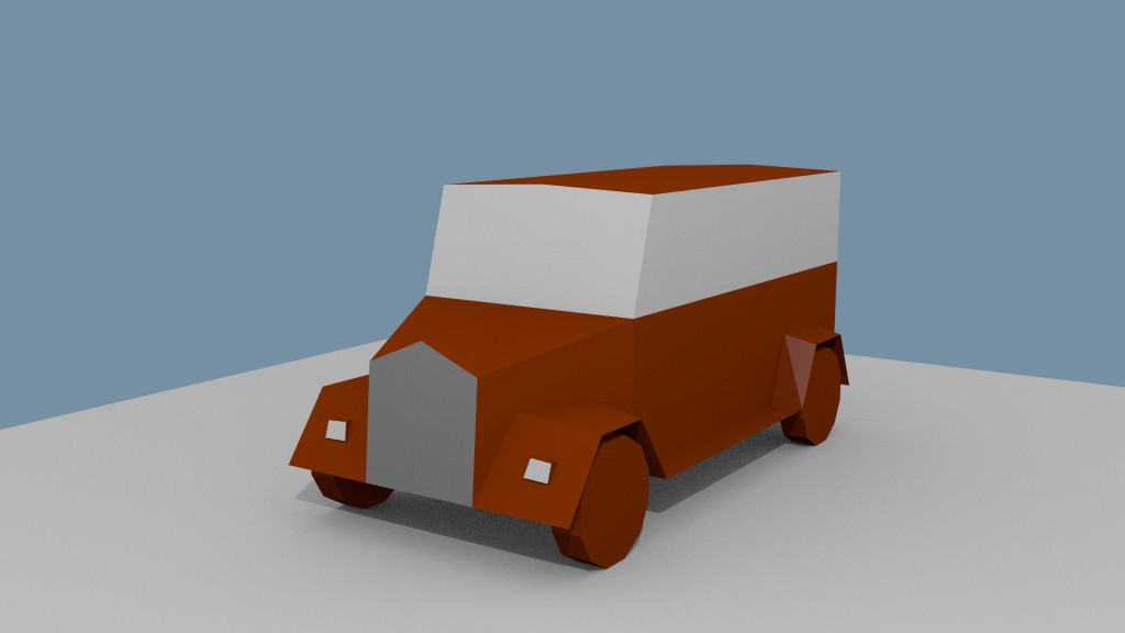 old bus\car\truck (changeable shape keys) preview image 2